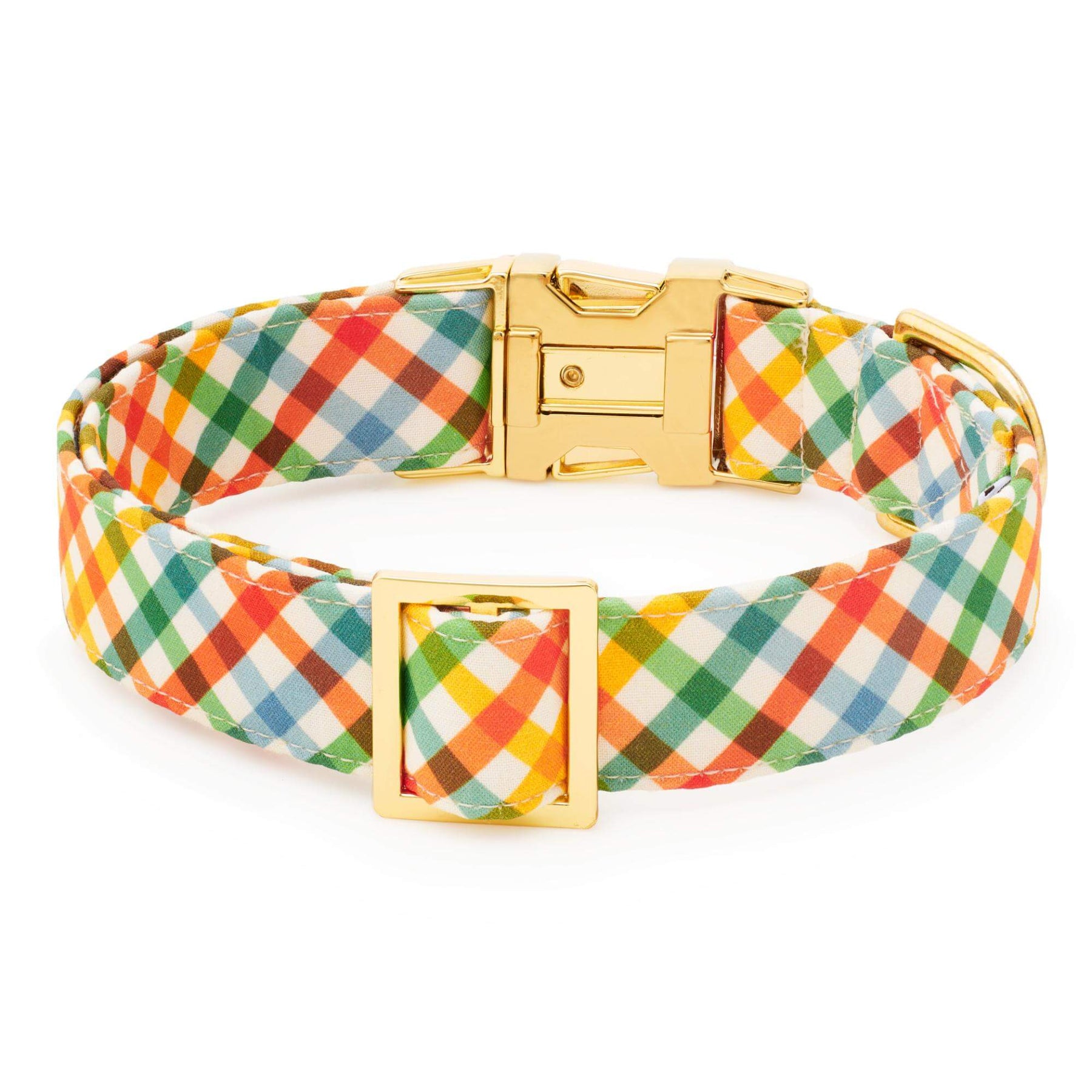The Foggy Dog - Dog Collar Harvest Gingham