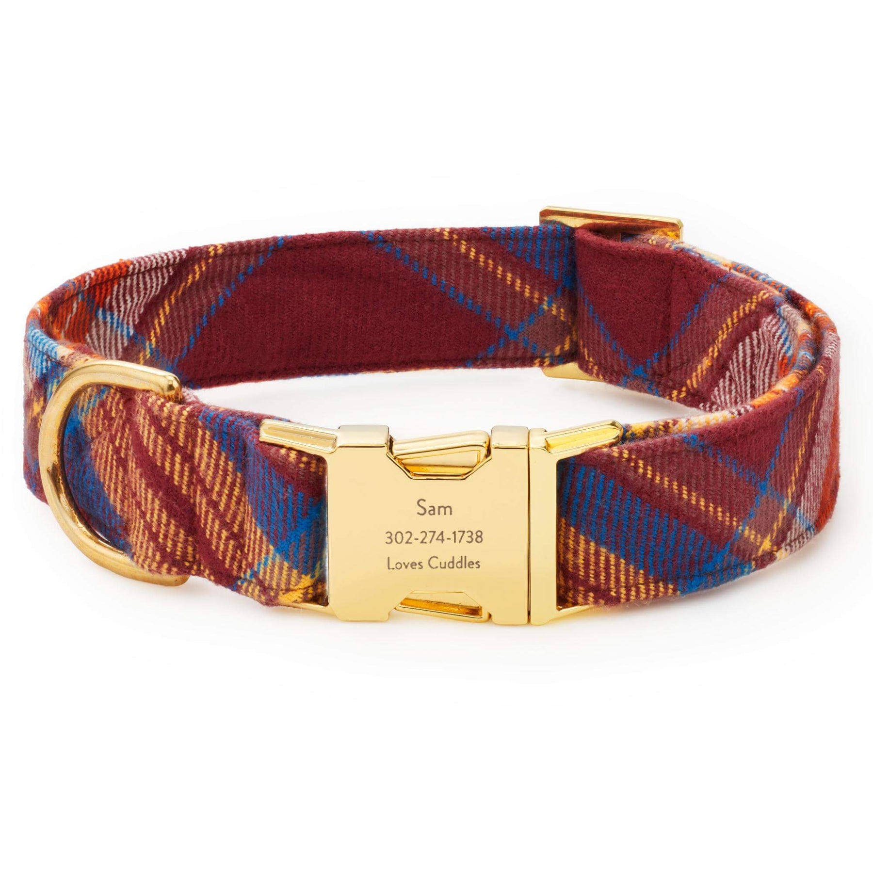 The Foggy Dog - Dog Collar Marlow Plaid