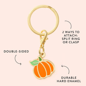 The Foggy Dog - Dog Charm Two Sided For Collar Pumpkin