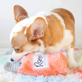 ZippyPaws- Happy Hour Crusherz Rose Dog Toy