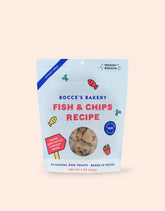 Bocce's Bakery - Fish & Chips Recipe Crunchy Biscuits Dog Treats