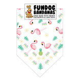 FunDog Bandanas - Dog Bandana Flamingos