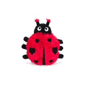 fabdog - Fluffy Ladybug Dog Toy