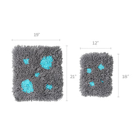 Pet Parents - Forager Mat Forest/Modern Grey