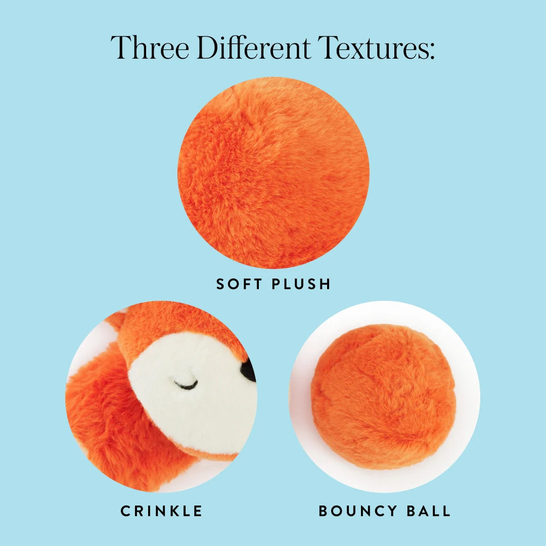 The Foggy Dog - Dog Toy Fox 2-In-1 Bounce