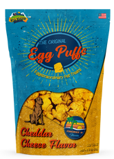 Wild Meadow Farms -  Egg Puffs Cheddar Cheese Dog Treat's