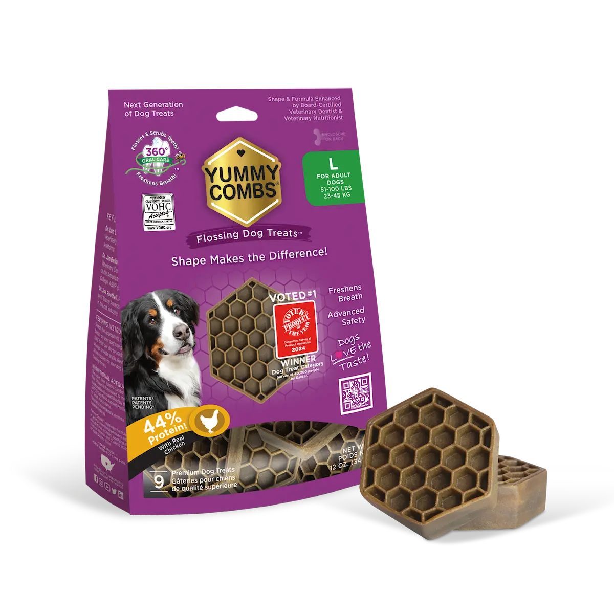 Yummy Combs - Flossing Dog Treats - Southern Agriculture 