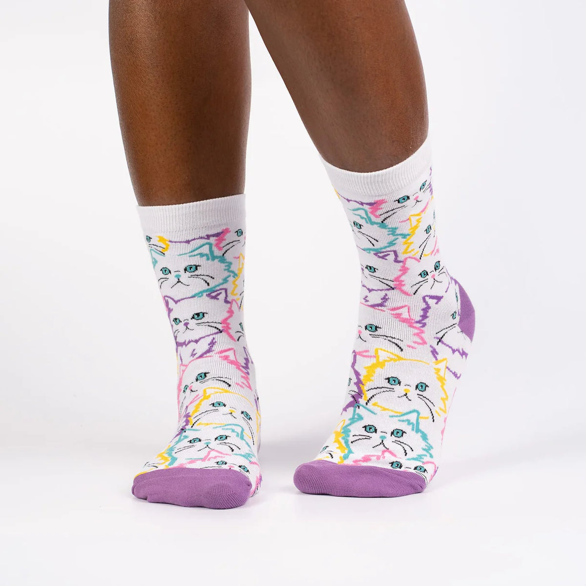 Sock It To Me - Women's Crew Sock: Fur-Real