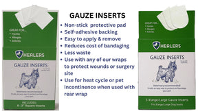 Healers PetCare - Gauze Inserts for Healers Medical Booties