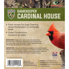 Cardinal Nesting House