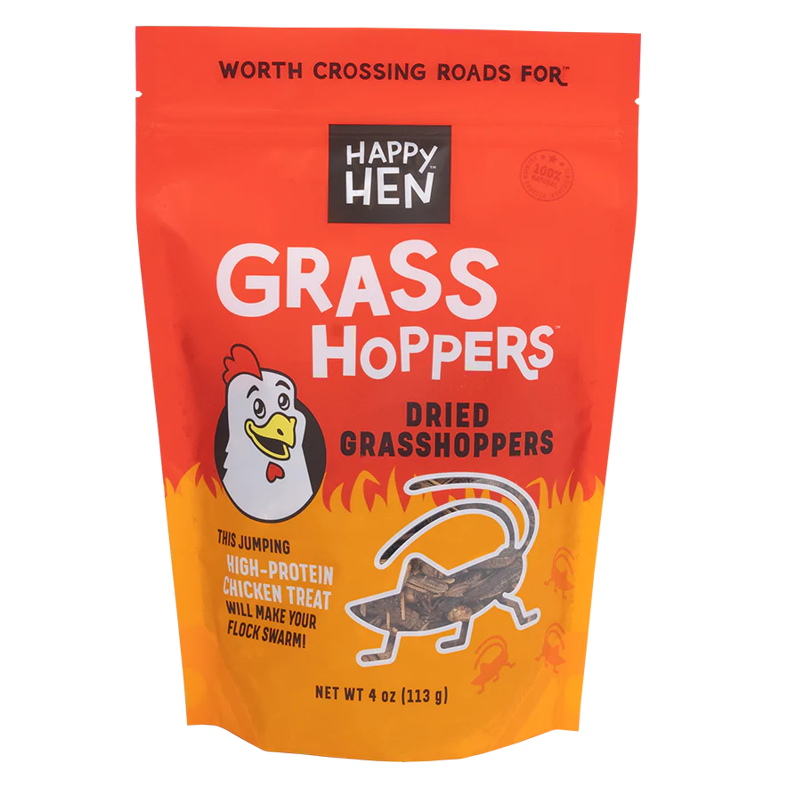 Happy Hens Grass Hoppers