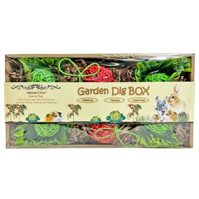 Exotic Nutrition - Garden Dig BOX for Natural Foraging Behavior