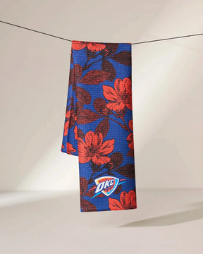 Geometry - OKC Floral Tea Towel
