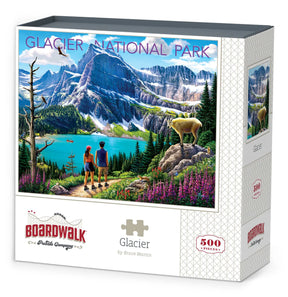 Boardwalk Puzzle Company - Puzzle Glacier National Park