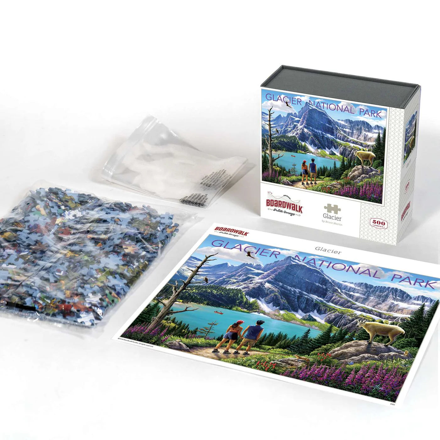 Boardwalk Puzzle Company - Puzzle Glacier National Park