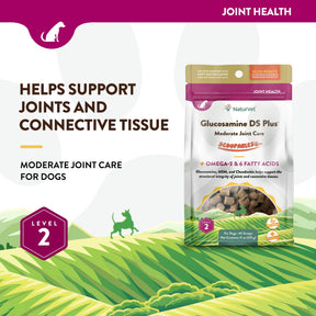NaturVet - Scoopables Glucosamine DS Plus Moderate Joint Care+Omega - Southern Agriculture 