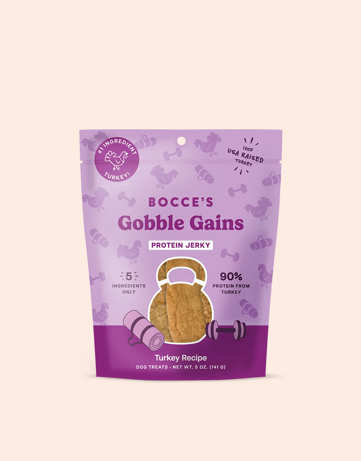 Bocce's Bakery - Gobble Gains Jerky Protein