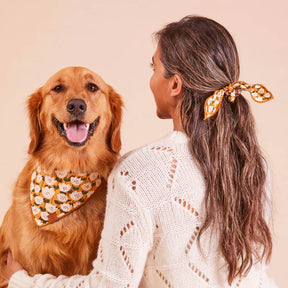The Foggy Dog - Bandana Dog Goldenflowers