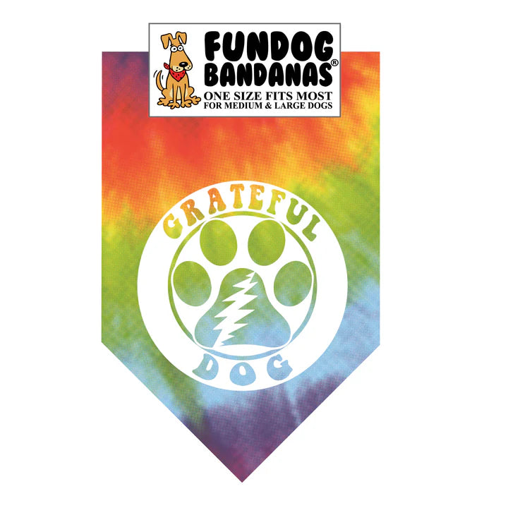 FunDog Bandanas - Dog Bandana Grateful Dog