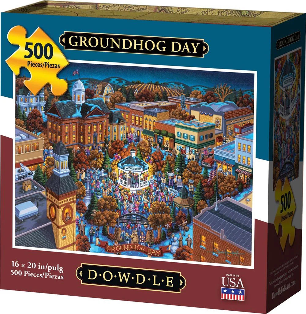 Boardwalk Puzzle Company - Puzzle Groundhog Day