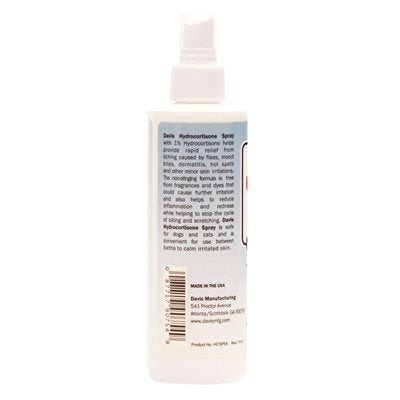 Davis Manufacturing - Hydrocortisone Spray 1%