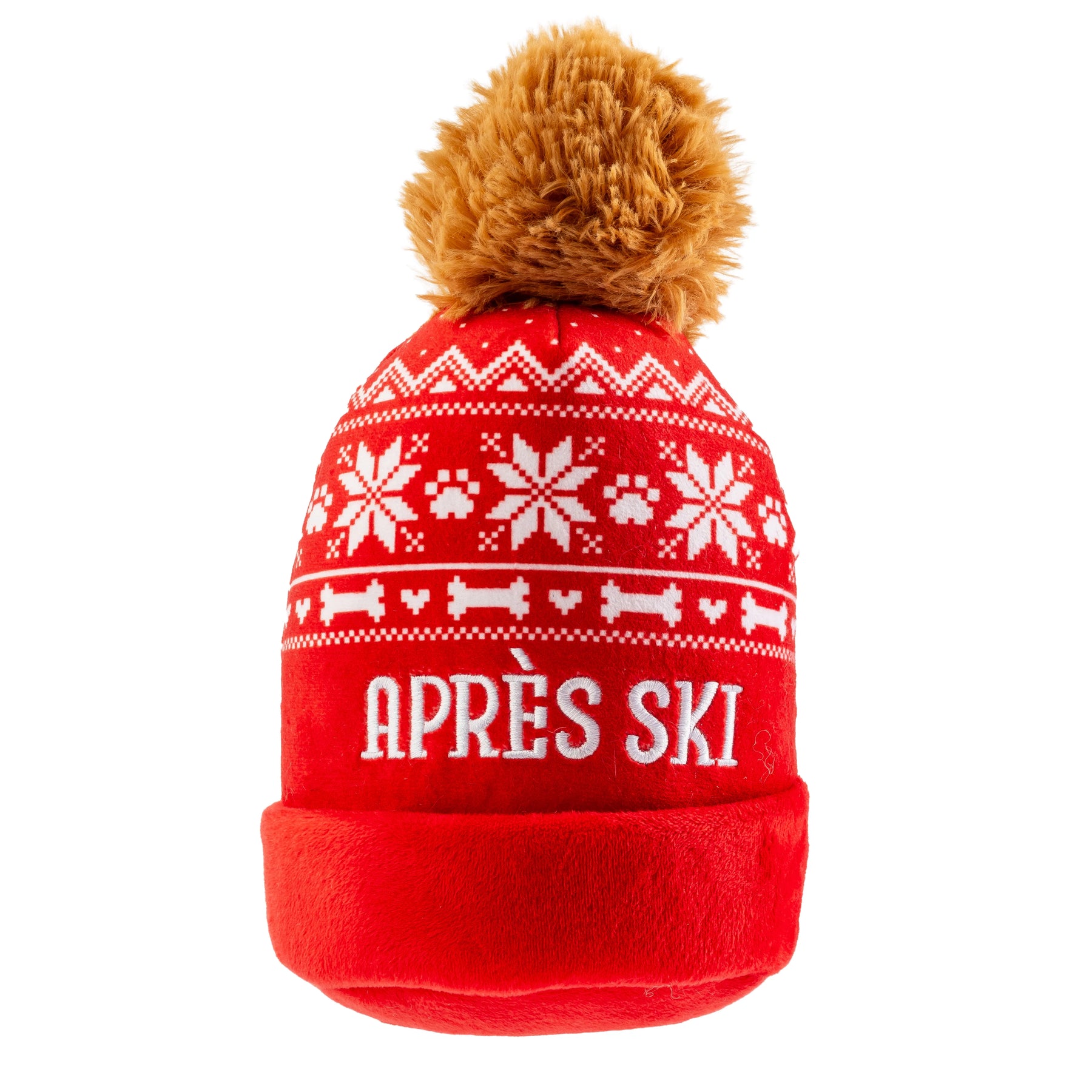 Haute Diggity Dog - Dog Toy Apres Pom Pom Hat