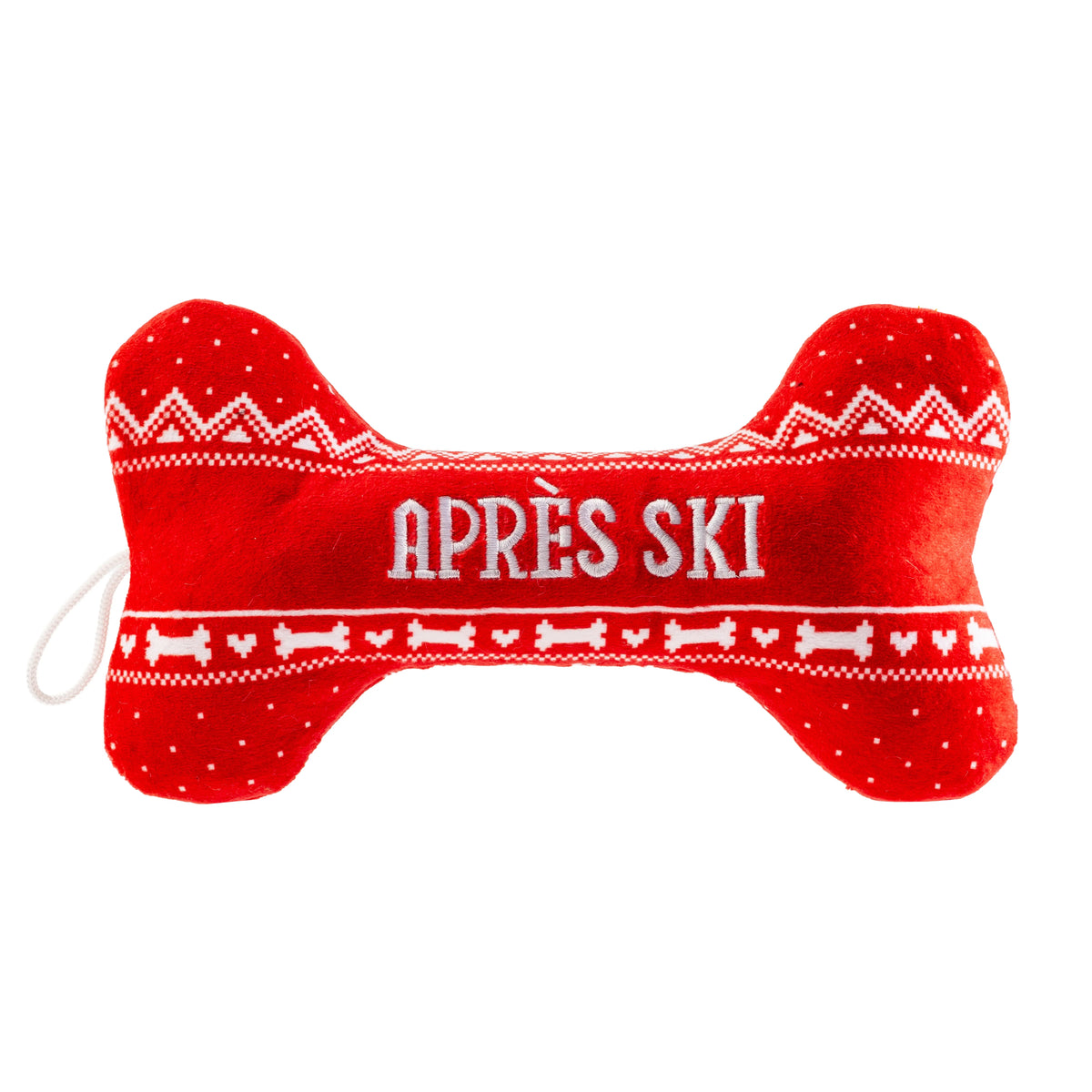 Haute Diggity Dog - Dog Toy Apres Fairisle Bone