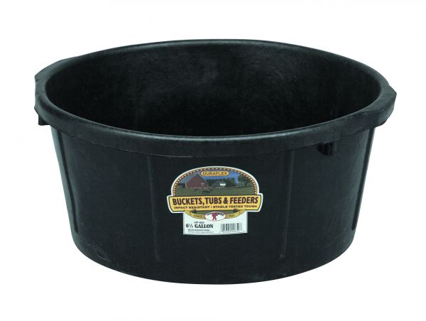 Miller Manufacturing - Rubber Feed Tub - 6.5 gallon