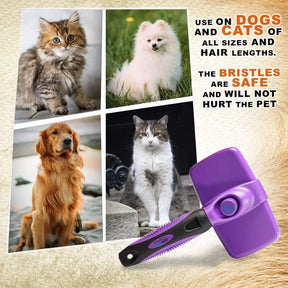 Katziela - Grooming Brush Self Cleaning
