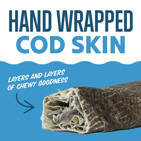 Icelandic+ Cod Long Chew Sticks Hand