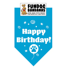 FunDog Bandanas - Dog Bandana Happy Birthday