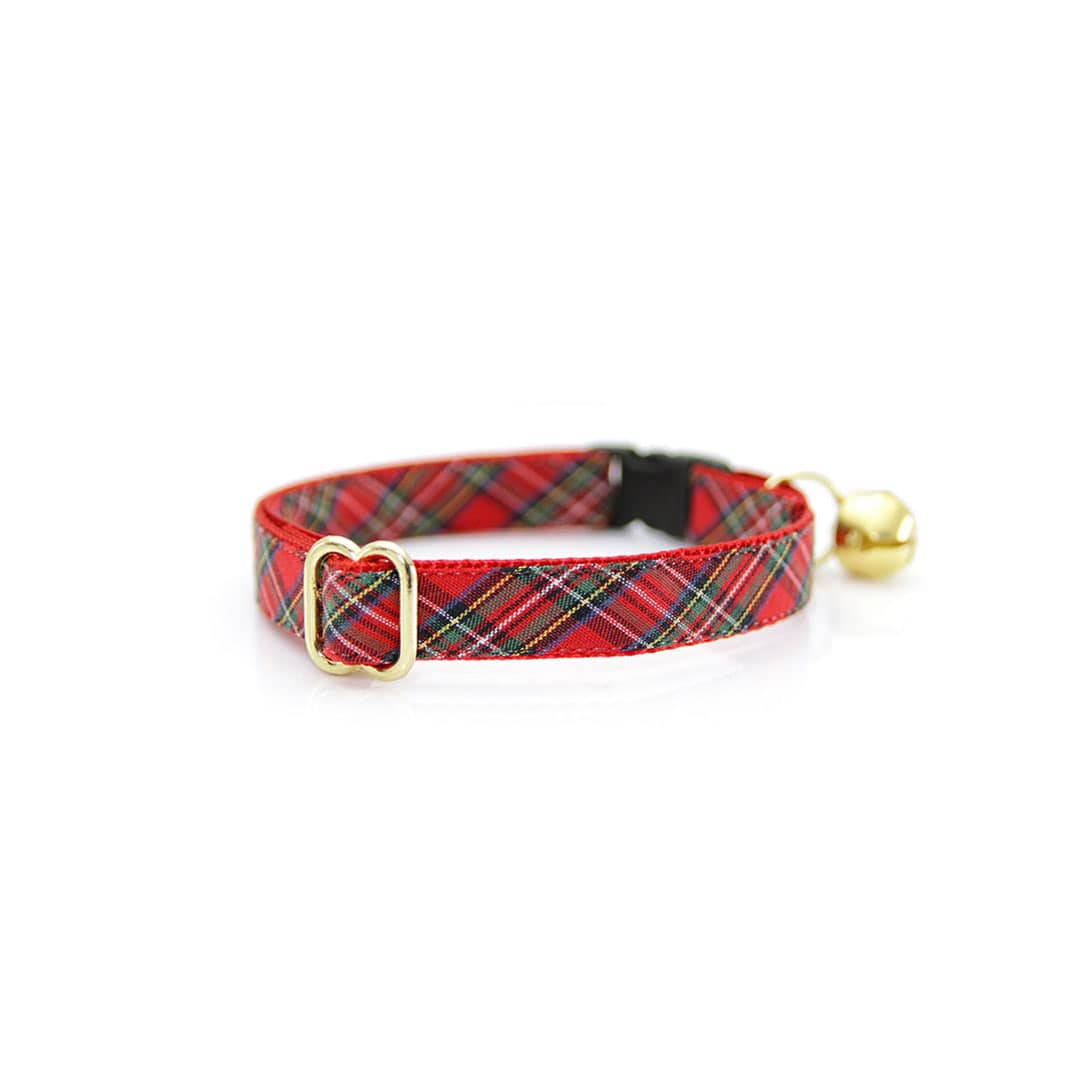 Made by Cleo - Cat Collar "Hearthside" Breakaway with Gold