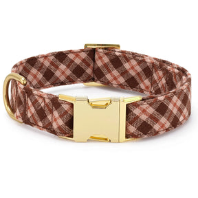 The Foggy Dog - Dog Collar Hudson Plaid