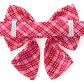 The Foggy Dog - Lady Dog Bow Katherine Plaid