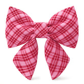The Foggy Dog - Lady Dog Bow Katherine Plaid