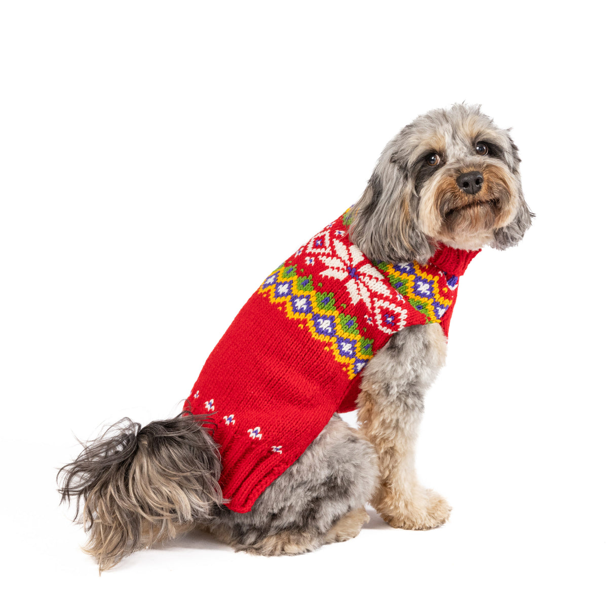 Chilly Dog - Dog Sweater Jolly Red