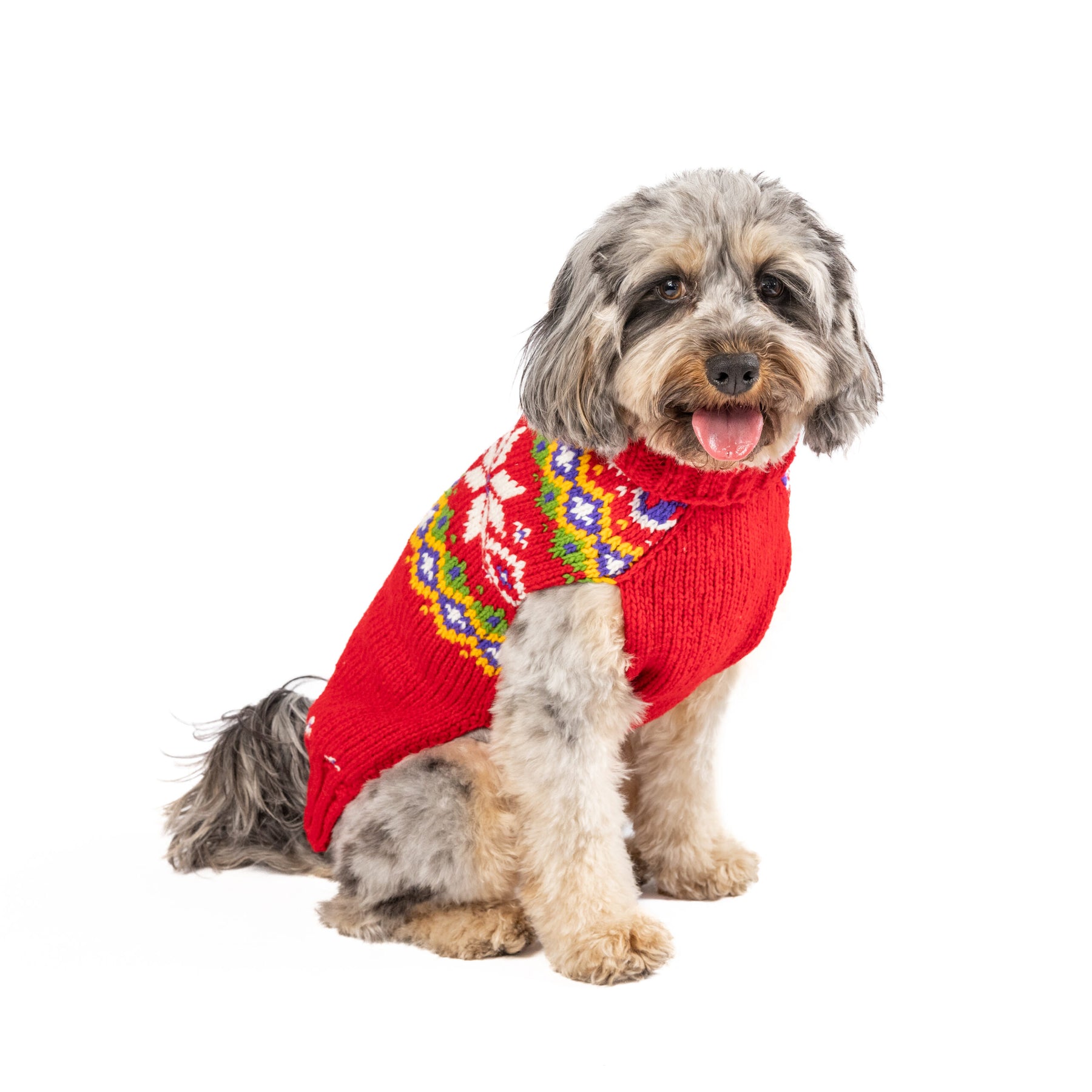 Chilly Dog - Dog Sweater Jolly Red