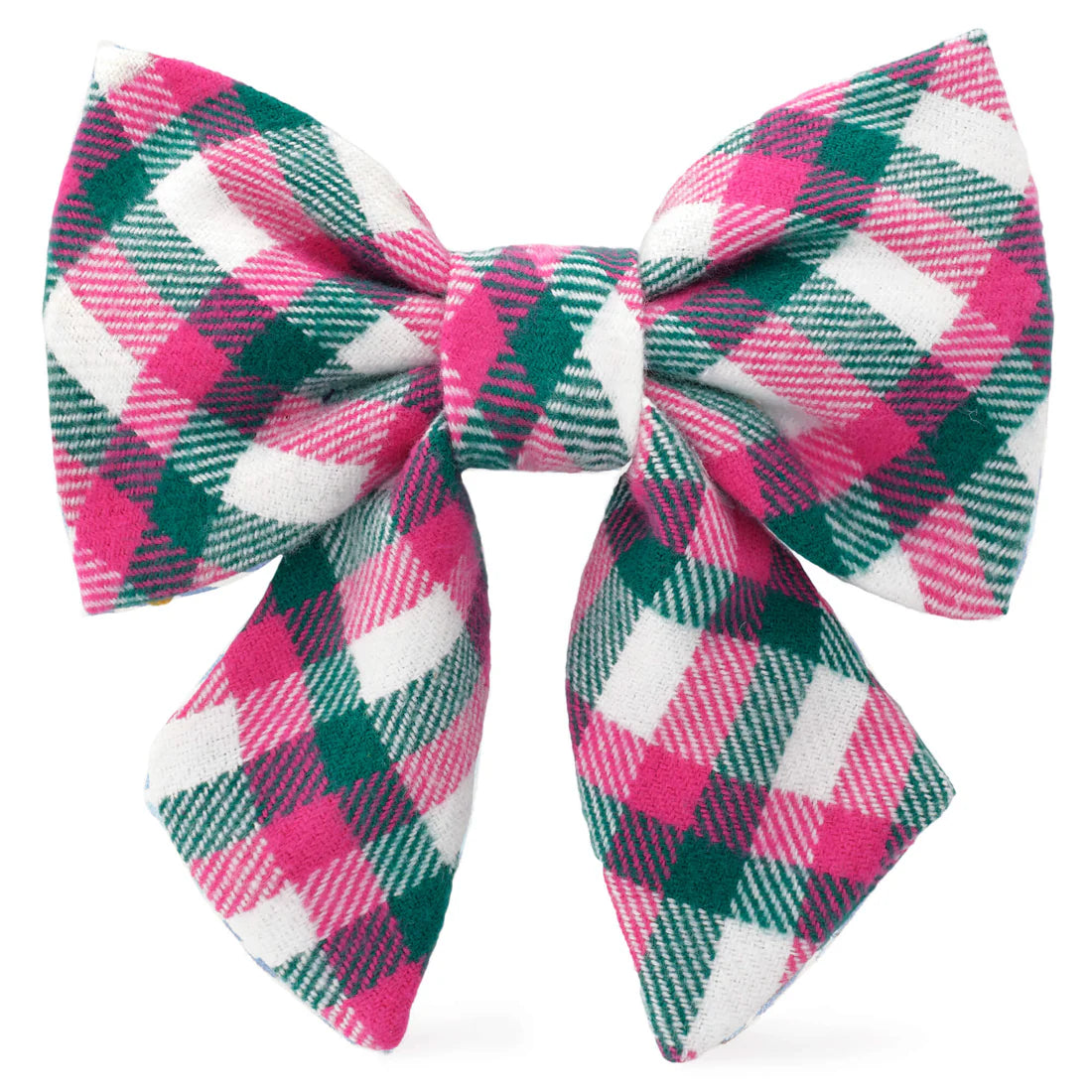 The Foggy Dog - Lady Dog Bow Callie Plaid Flannel