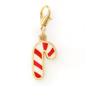The Foggy Dog - Collar Charm Candy Cane