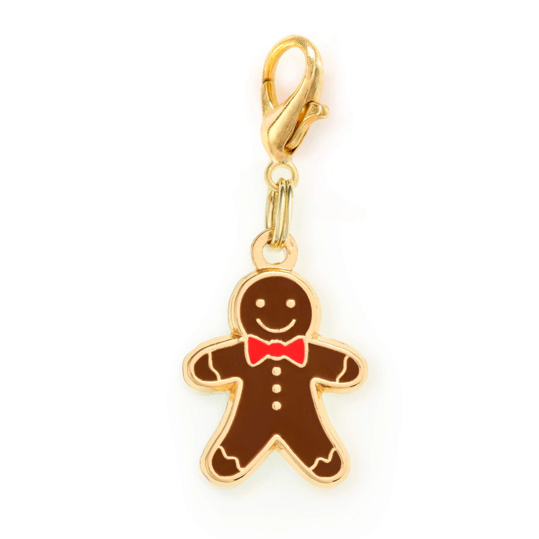 The Foggy Dog - Collar Charm Gingerbread Man