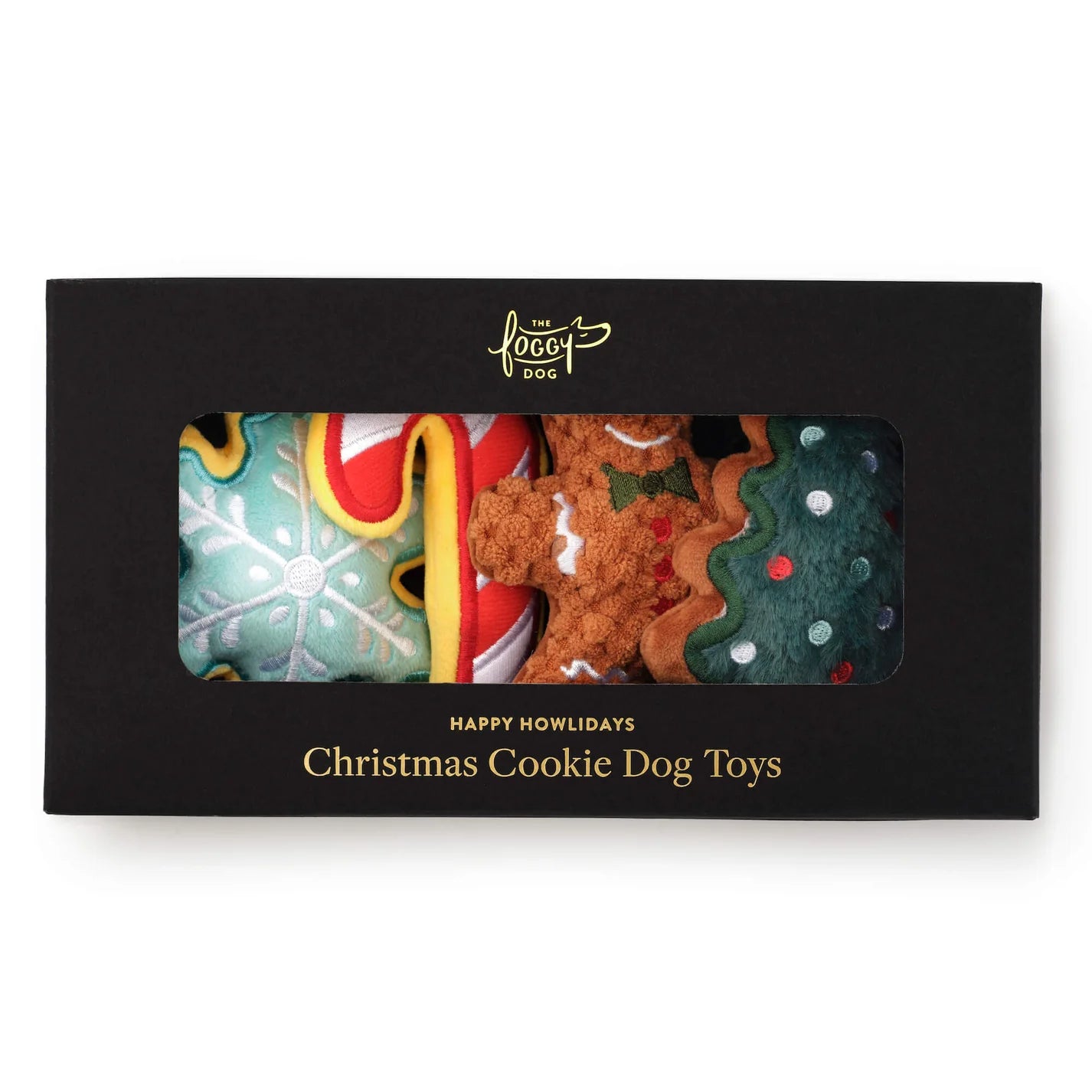 The Foggy Dog - Dog Toy Christmas Cookies