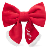 Foggy Dog - Dog Bow Lady Santa Paws