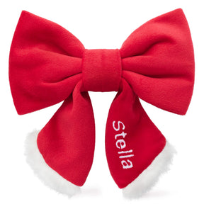 Foggy Dog - Dog Bow Lady Santa Paws