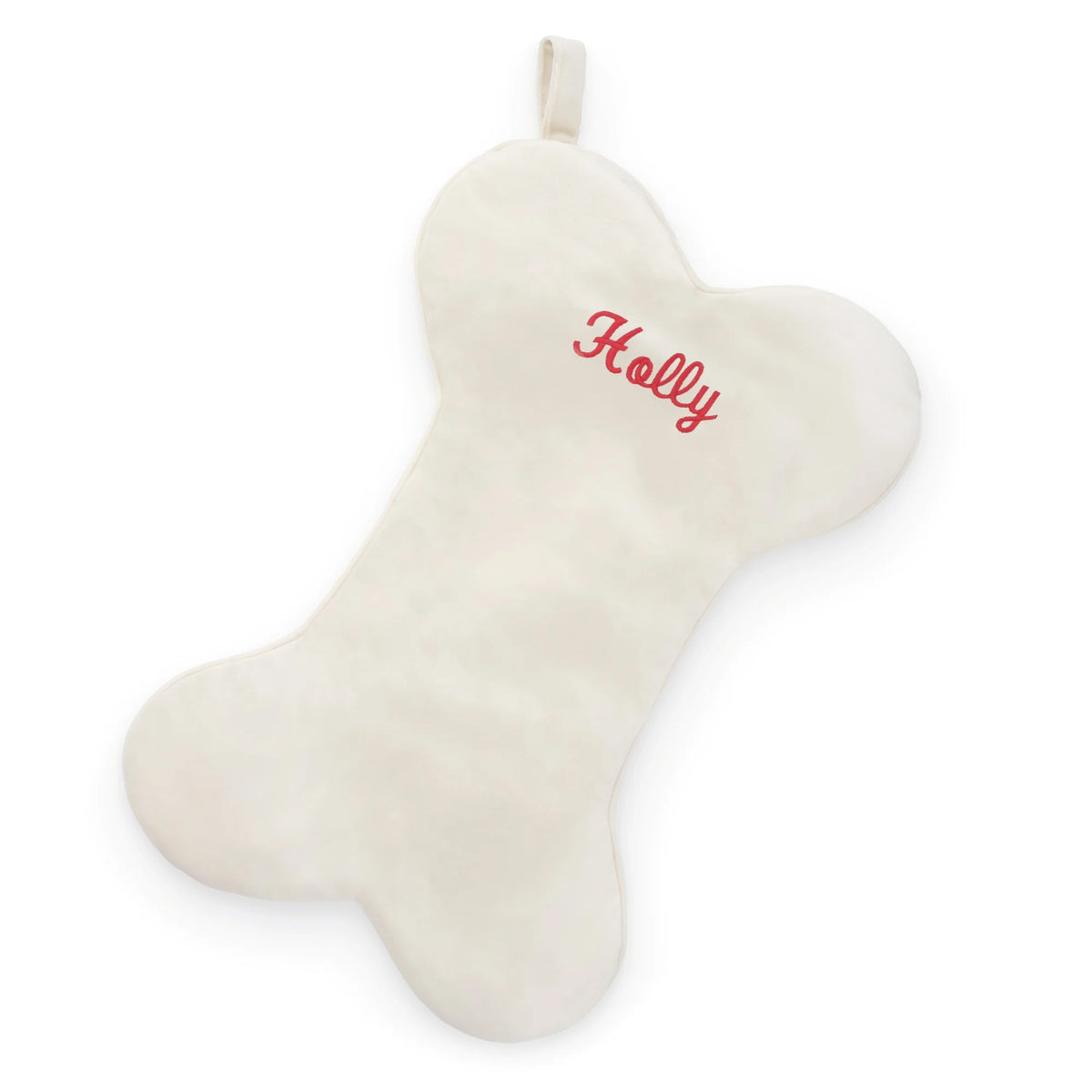 Foggy Dog - Stocking Ivory Velvet