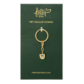 The Foggy Dog - Collar Charm Dreidel