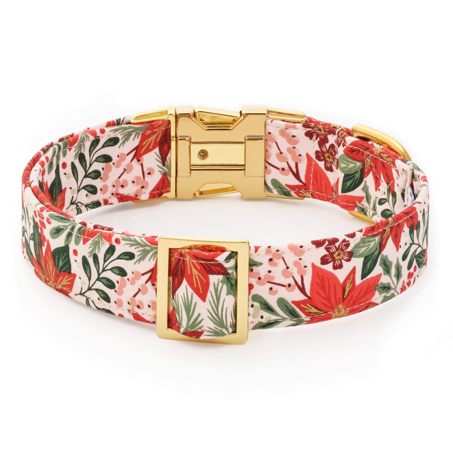 The Foggy Dog - Dog Collar Poinsettia