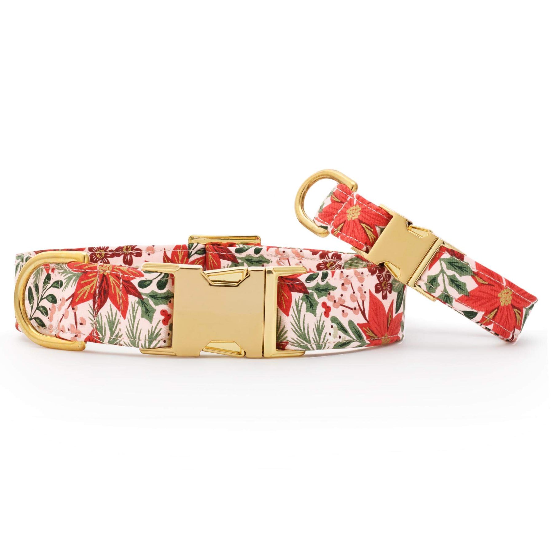 The Foggy Dog - Dog Collar Poinsettia