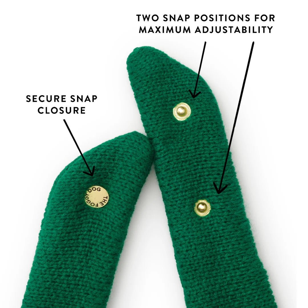 The Foggy Dog - Bandana Holiday Bobble Knit