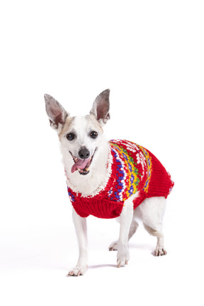 Chilly Dog - Dog Sweater Jolly Red