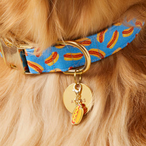 The Foggy Dog - Collar Charm Hot Dog